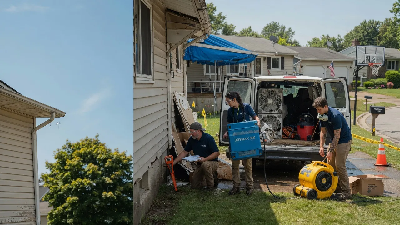 Ceiling Leak Cleanup in Keokuk, IA near me